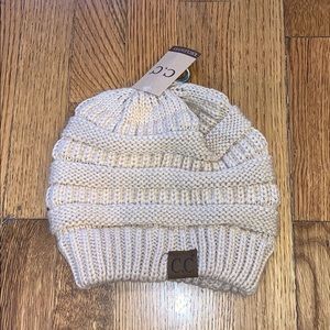 Tan CC Beanie